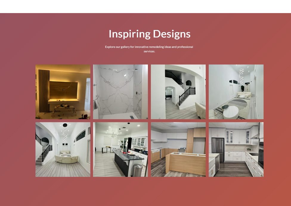 CRP Builder projects page